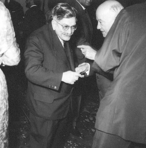 Edmond-Maurice Lévy et M. Julien, ancien ministre